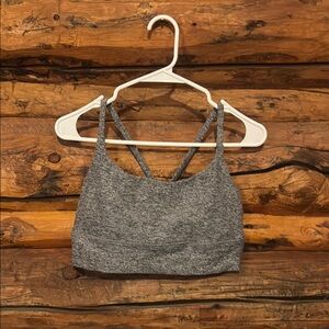 Vuori Gray Sports Bra